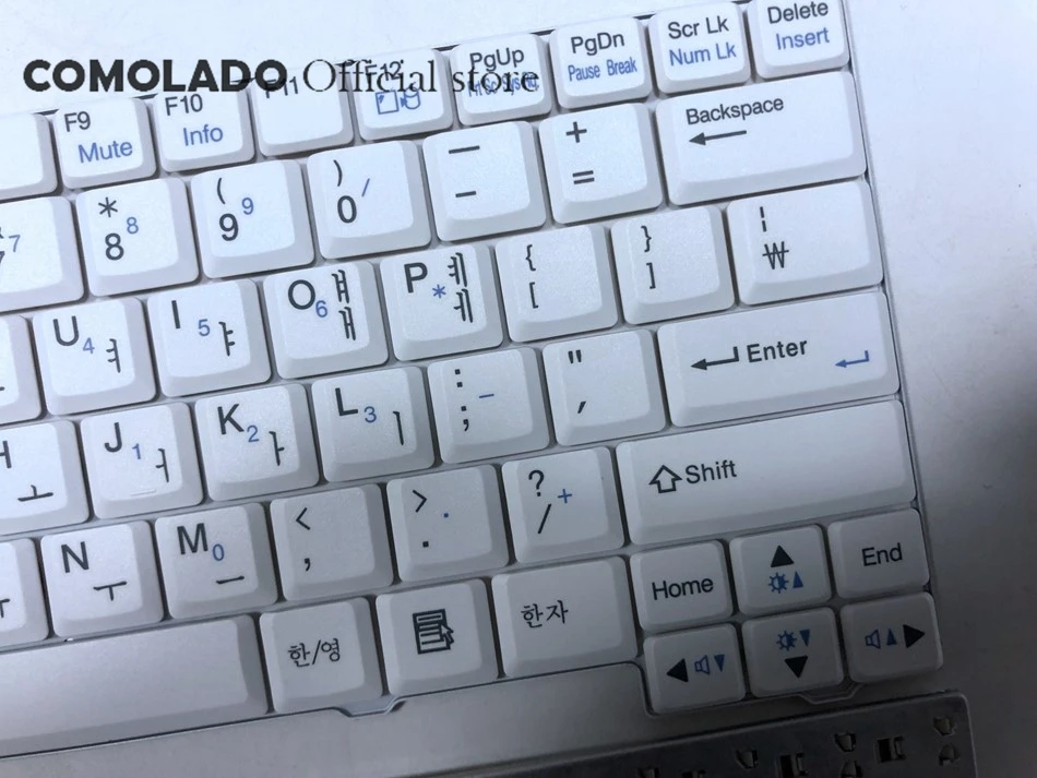 Kr Korean Laptop Keyboar For LG X110 X120 V070722AS1 KR White Keyboard KR Layout -3
