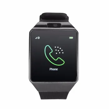 

G12 Smart Watch MTK2502 Bluetooth With Camera Support SIM Card And TF Card Compatible For IOS Android Phones PK DZ09 IWO5