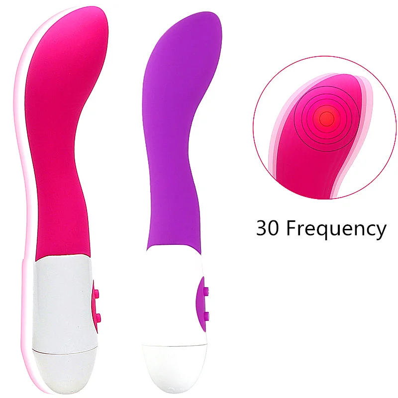 30 Частота G-spot стимулирующий вибратор фаллоимитатор 10 скоростей