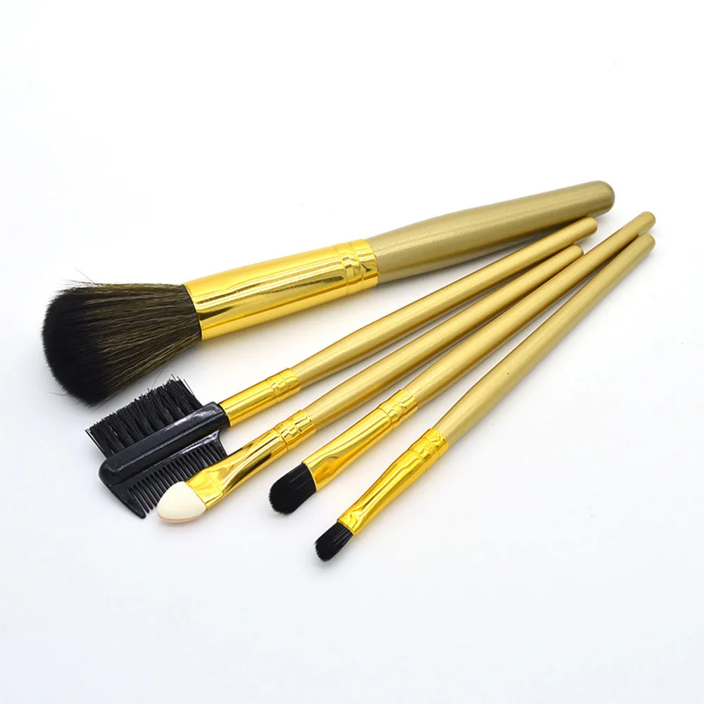 

5pcs Cosmetic Makeup Brushes makeup brushes set professional Set Blush Lip Brow Eyeshadow Brush Tools Make-up Hair Beauty