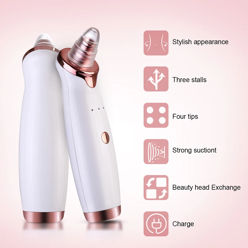 Electric Blackhead Remover Vacuum New Nose Face Deep Cleansing Machine Girl's Gift Skin Care Device Face Cleaning Tool