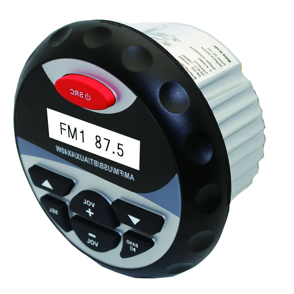 Морской аудио Лодка Радио FM AM приемник Bluetooth водонепроницаемый стерео USB MP3 " динамик 2 пары для автомобиля Лодка ATV UTV RV Ванна корзина