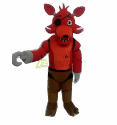 

Hot Sale Professional Mascot Costume Adult Size Fancy Dress Cute Toy Foxy Mascot Costume EMS Free Ship