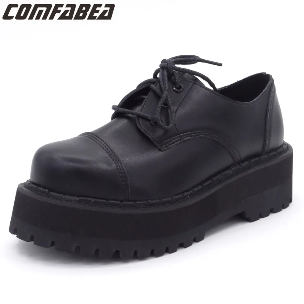 oxfords shoes for autumn shoes casual lace black shoes platform flat oxfords shoes for autumn shoes casual lace black shoes platform flat