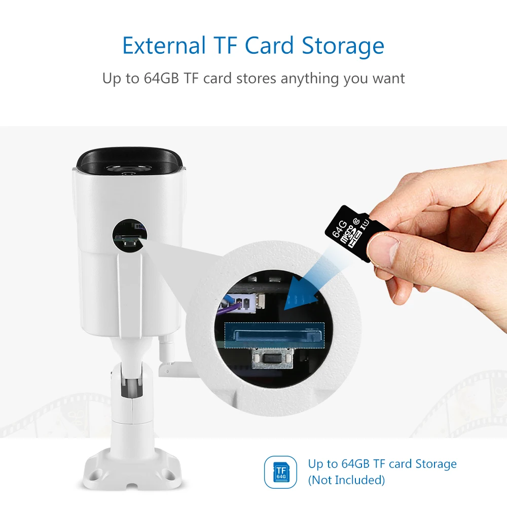 SANNCE 1080P Wifi IP Camera Wireless IP66Waterproof Outdoor Night Vision Surveillance Bullet Camara IR Cut Home Security Camara SANNCE 1080P Wifi IP Camera Wireless IP66Waterproof Outdoor Night Vision Surveillance Bullet Camara IR Cut Home Security Camara