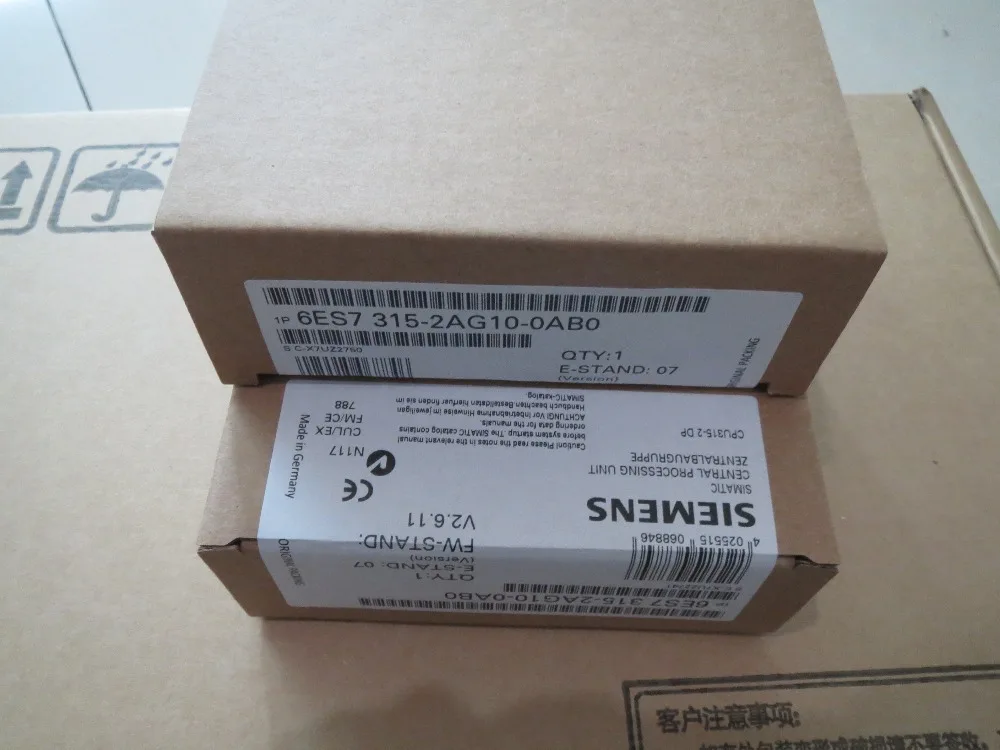 New And Original S7 300 CPU 315 2DP 6ES7 315 2AG10 0AB0