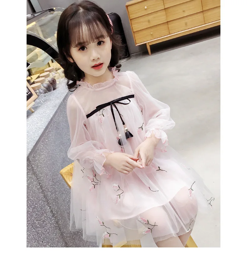 Детские платья для девочек, детский костюм fille, коллекция года ...