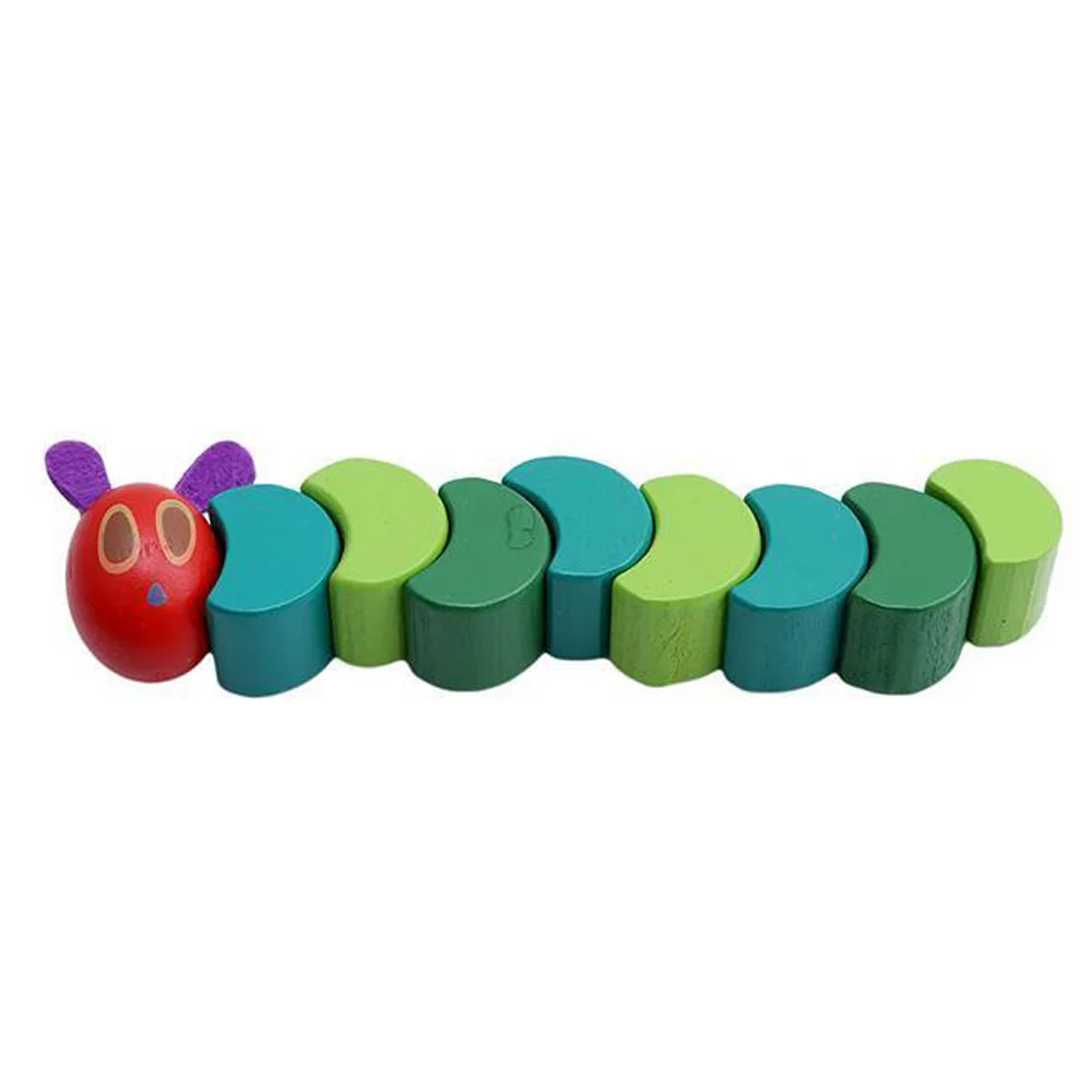

1pcs creative Kids Wooden Twisty Animal Sensory Toy Autism ADHD Stress Relief