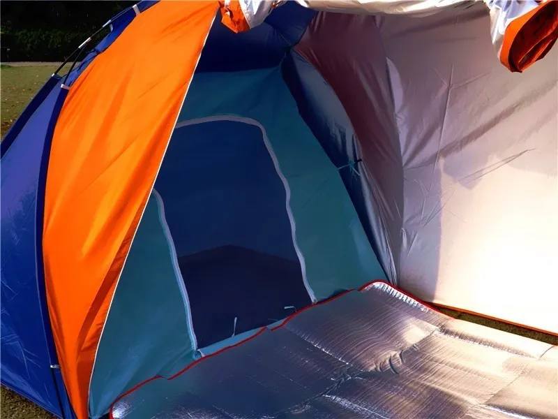 Семейная палатка 5-8 человек две спальни большая походная палатка Водонепроницаемая двухслойная дорожная палатка для вечерние рыбалки 420x220x175 см