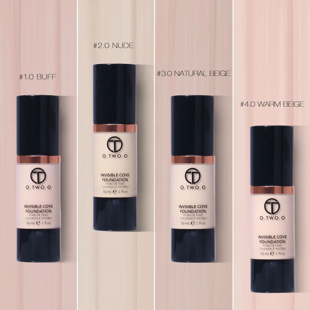 Buy O.TWO.O Foundation Beauty Make Up Waterproof Flawless Coverage Base