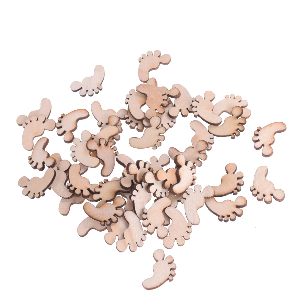 25x Hands 2cm Wood Craft Embelishments Laser Cut Shape MDF