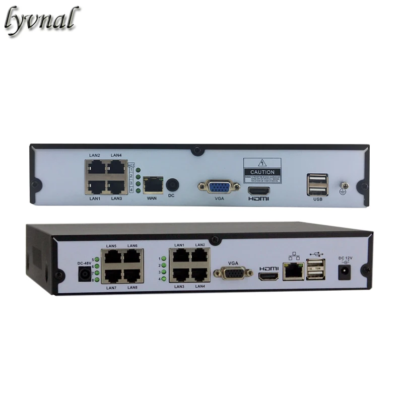 

H.264 poe nvr 4ch DC48V 8CH poe nvr 1080p up to 120m transmit distance Support plug and play support data exchange nvr system