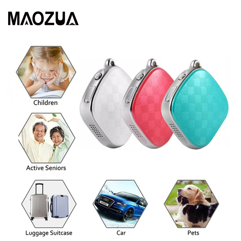 

Mini GPS Tracker Children Listening Device GPS Tracker for Dogs GPS Locator Kids SOS Alarm Remote Voice Monitor Tracking Device