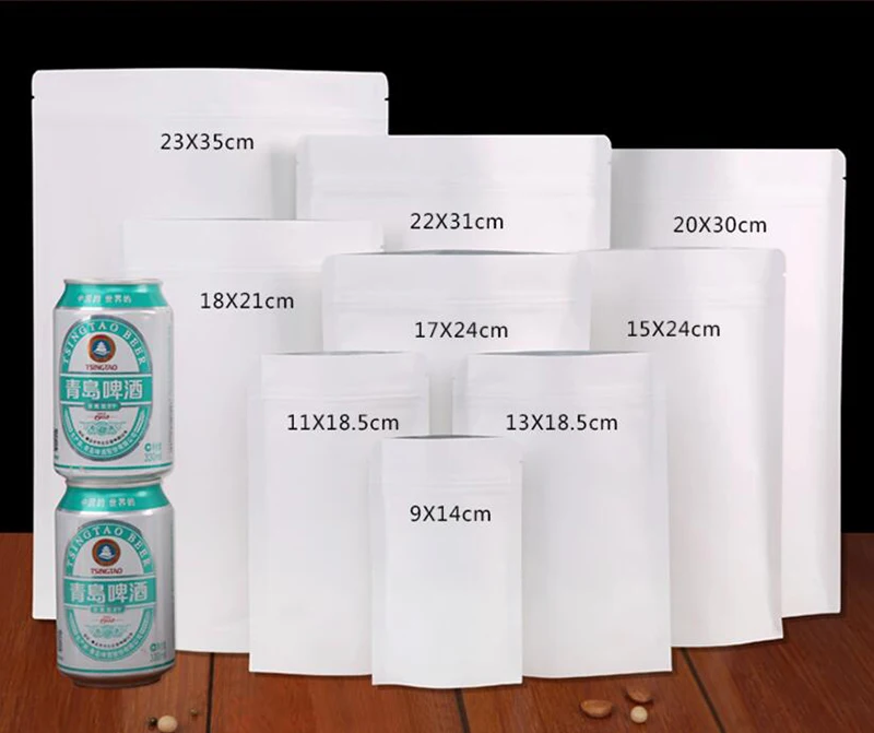 100-Pcs-White-Stand-up-kraft-Paper-Bag-with-Matte-Window-and-Zipper-for-food-Paper (5)