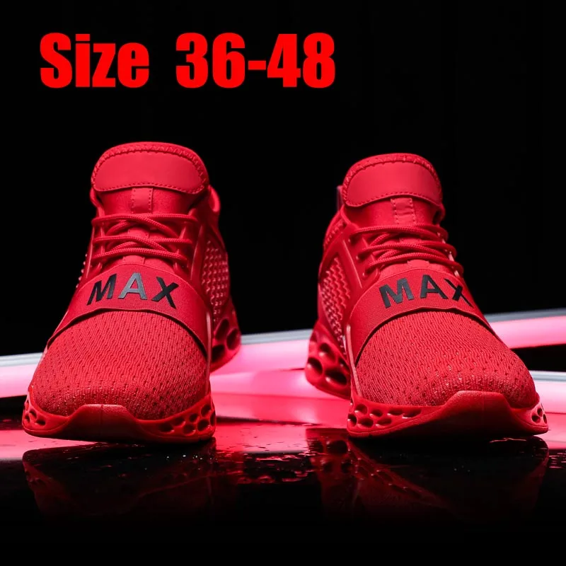 

GNOME Big Size 46 Tenis Cushion Sneakers Men Breathable Mesh Casual Shoes Men Brand Designer Men Shoes Male Footwear Flats