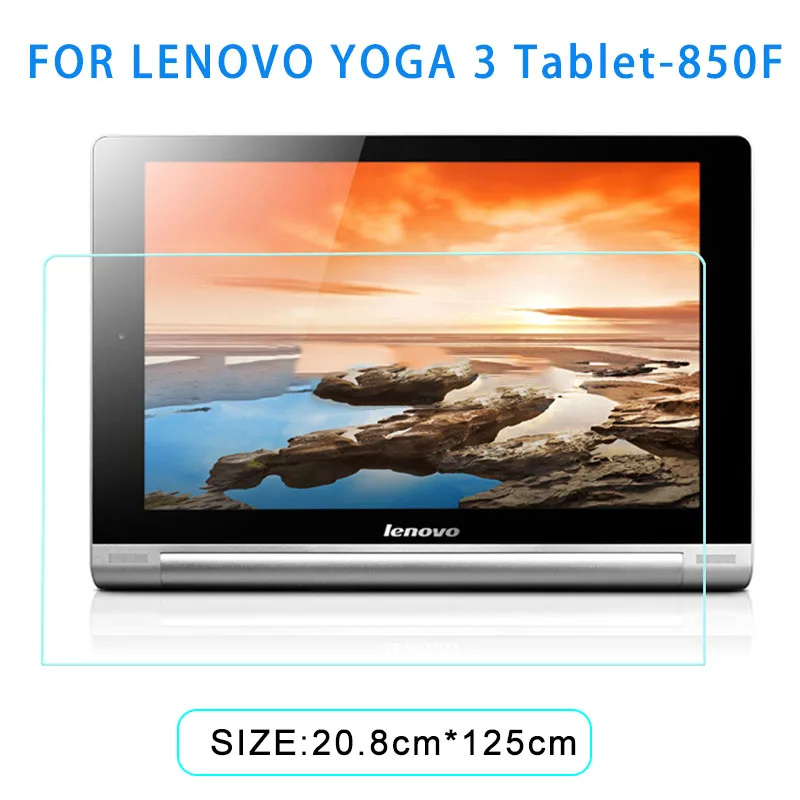 9H Premium Tempered Glass Screen Protector For Lenovo YOGA TAB 3 YT3