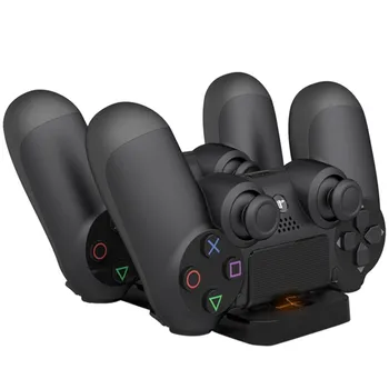 

Controller Double Handle Wireless Chargers Dual USB Charging Dock Station Stand for Playstation 4 PS4 606#2