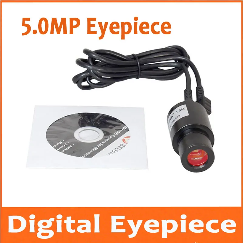  5.0MP Universal Microscope Telescope Electronic eyepiece Lens interface 23.2mm Windows 2000/XP VIST