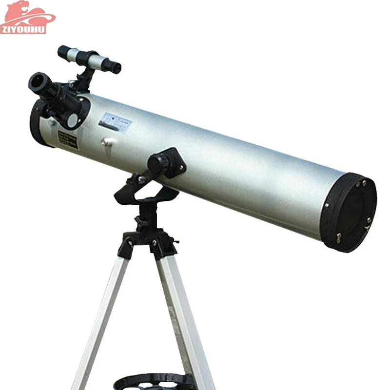 

lescopZIYOUHU 76700 Astronomy Tee 3 Inch Metal Newtonian Reflector Astronomical Telescope For Space Observation and Watch stars