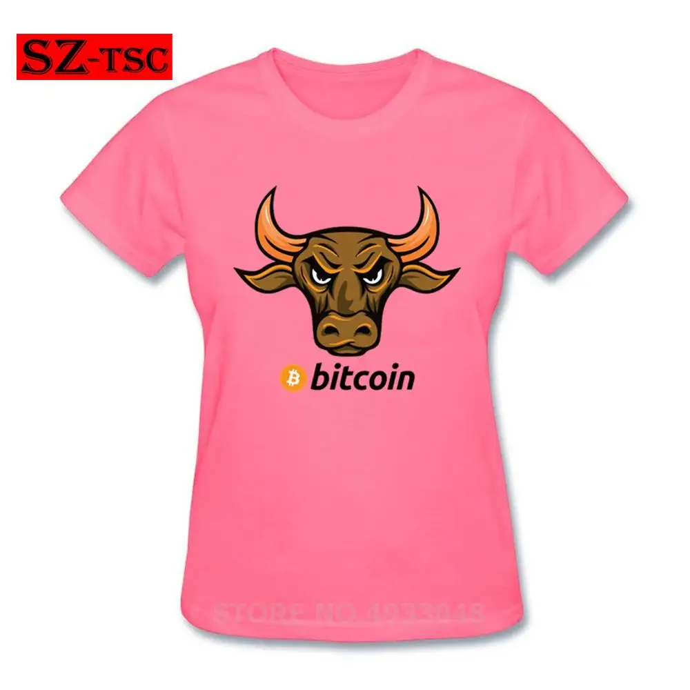 

Golden Bull animal print Bitcoin T Shirts Women Crypto Coin Cryptocurrency Binary Bitcoin T-shirt hombres camisetas bit coin Tee