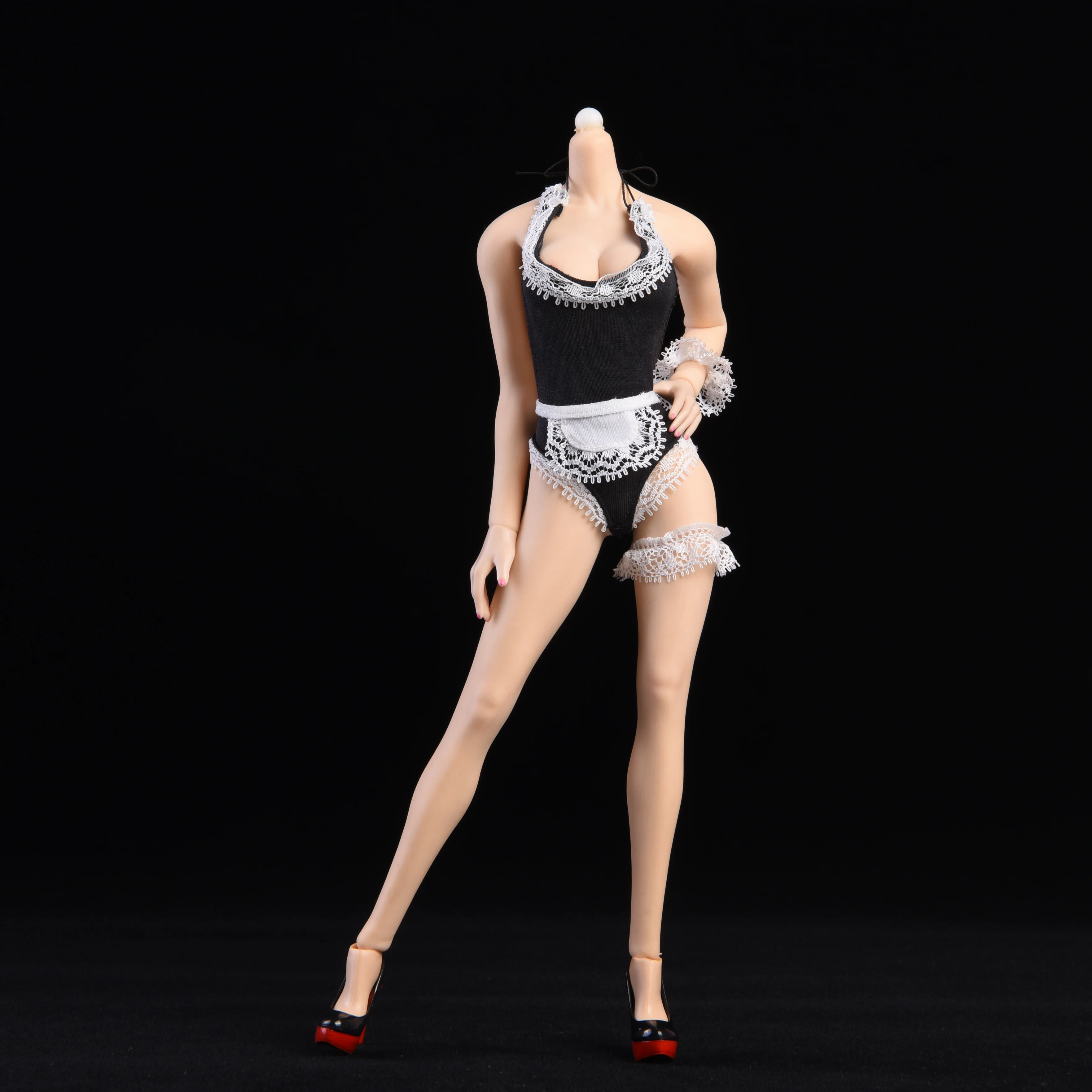 

12" 1/6 Super-Flexible Female action figure Girl Clothes Apron Dress Sexy lingerie Doll Accessories Bodies stainless adult toy
