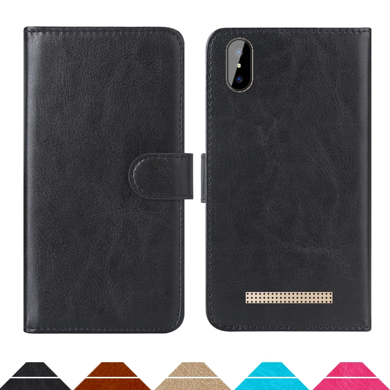 

Luxury Wallet Case For INOI 3 Power PU Leather Retro Flip Cover Magnetic Fashion Cases Strap