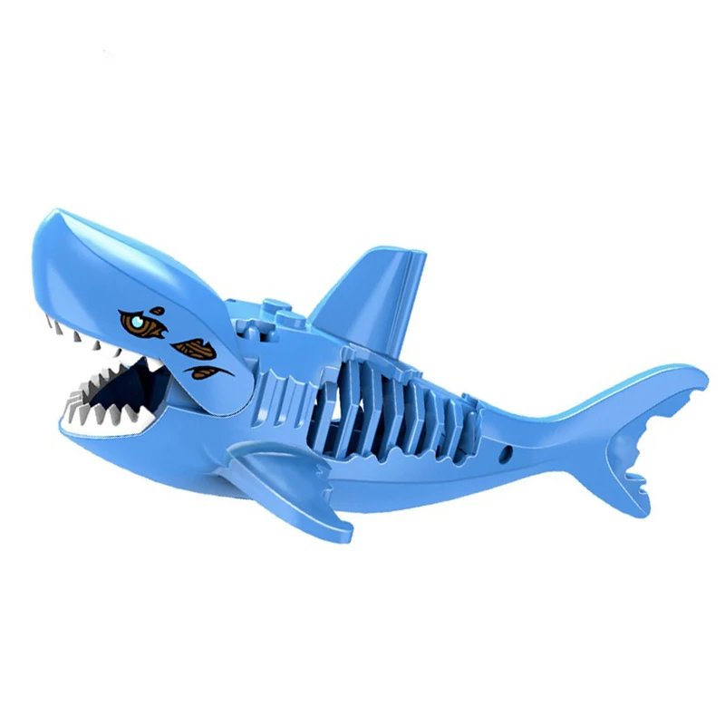 Single Sale Building Blocks Pirates of the Caribbean Ghost Zombie Shark Special Forces Figures legoings Bricks For Children Toys