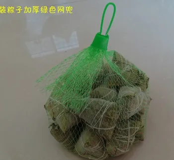 

Package material duck's egg quail egg bag plastic nylon 40cm bag supermarket egg net food grade green thickening