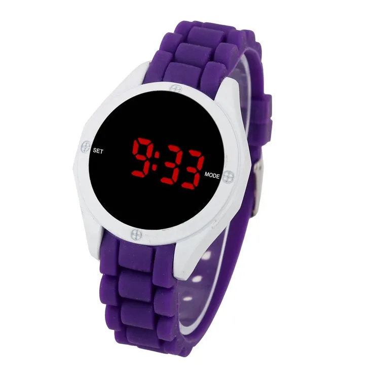 2017 новые красные светодиодные часы спортивные военные цифровые LCD Relogio Masculino