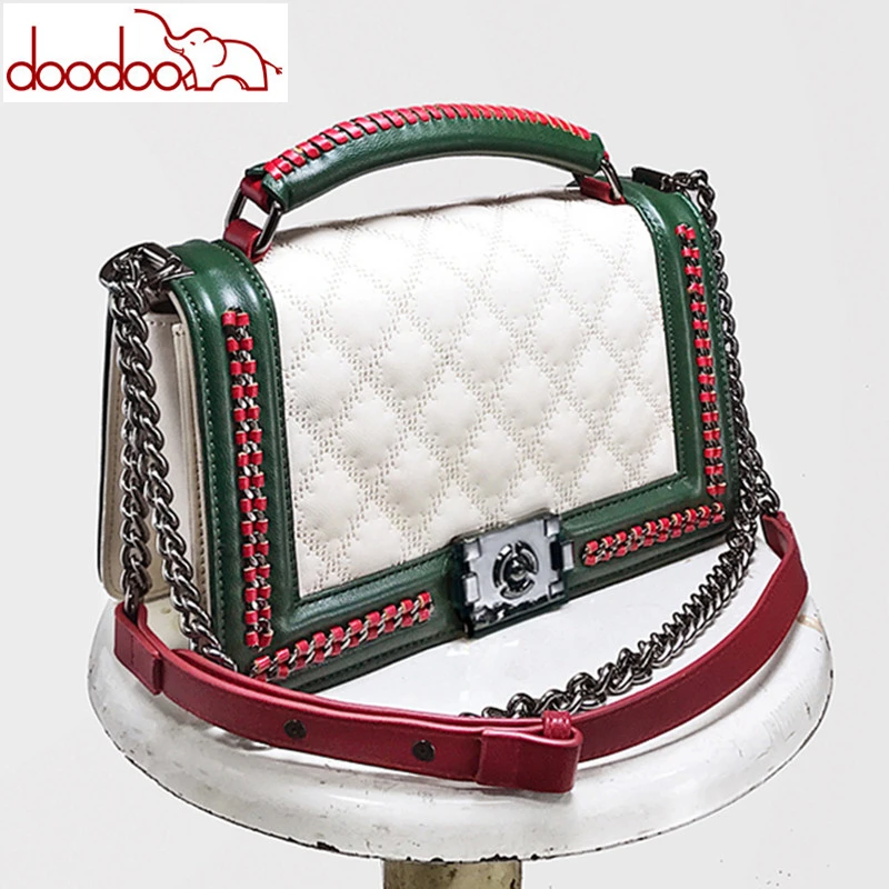 

Famous Designer Handbags High Quality Fashion Lattice Women Messenger Bags Luxury Brand Chain Shoulder Bags Women Crossbody Bags