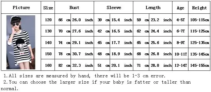 От 4 до 14 лет, модная футболка в полоску для девочек детская одежда осенние Топы с длинными рукавами, футболки для маленьких девочек детская одежда, блузки