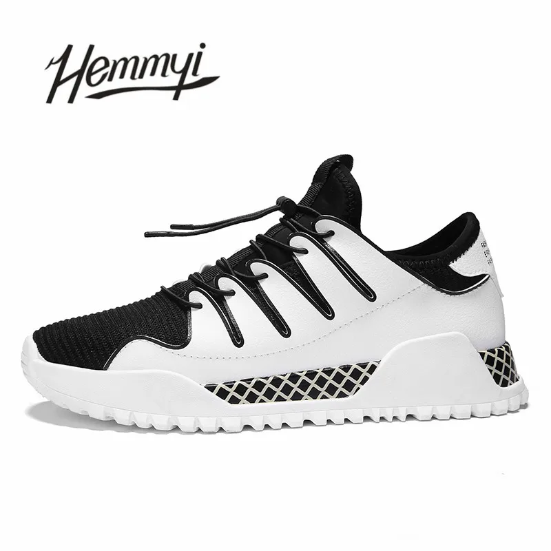 Модные брендовые дышащие мужские кроссовки Chaussure Homme Цвет черный красный белый
