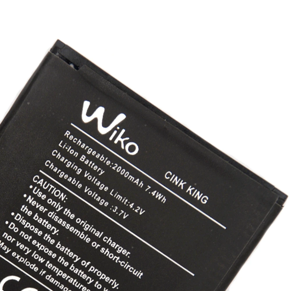 

Original Backup 2000mAh Battery For Wiko Cink King Smart Mobile Phone + +In Stock