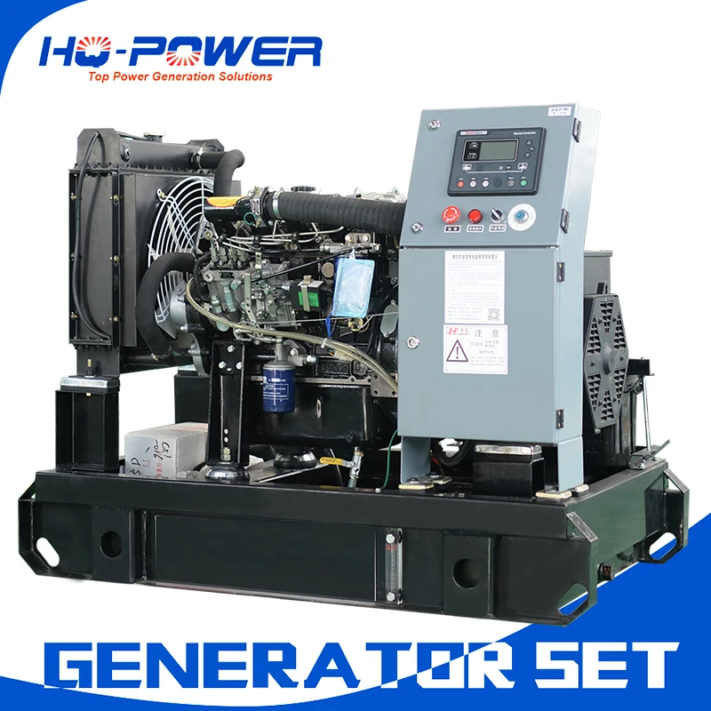 

15kw 20 kva open type water cooled diesel generator with chinese famous engine