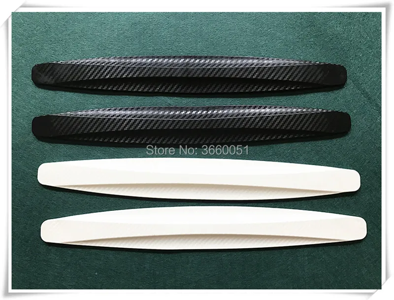 

Car Carbon Fiber Front&Rear Bumper Protector Sticker Protection For Hyundai SantaFe Veracruz Mistra Tucson Veloster Rohens AZERA