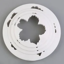 4 шт./компл. лепесток пиона Форма для вырубки цветок силиконовая форма помадка форма для украшения торта инструменты DIY шоколадная конфетария форма для выпечки