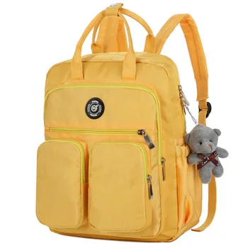 

2019 New Casual Women Multi-pocket Sports Bag Large Capacity Waterproof for Outdoor Travel School ZJ55