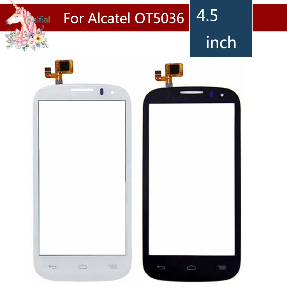 10 шт./лот для Alcatel One Touch POP C5 5036 OT 5036D 5037E OT5036 сенсорный экран дигитайзер Датчик