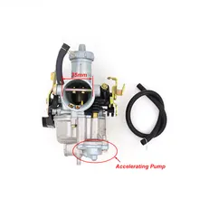 Motorcycle Carburetor Hand Choke Accelerating Pump PZ27 27mm For Honda WY125 CG150 125cc 150cc 175cc Dirt Bike Go Carts ATV