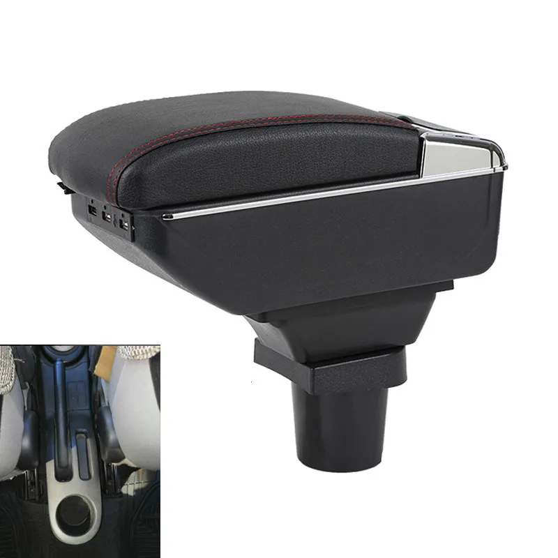 

For Toyota ist armrest box central Store content Storage box with cup holder ashtray accessories