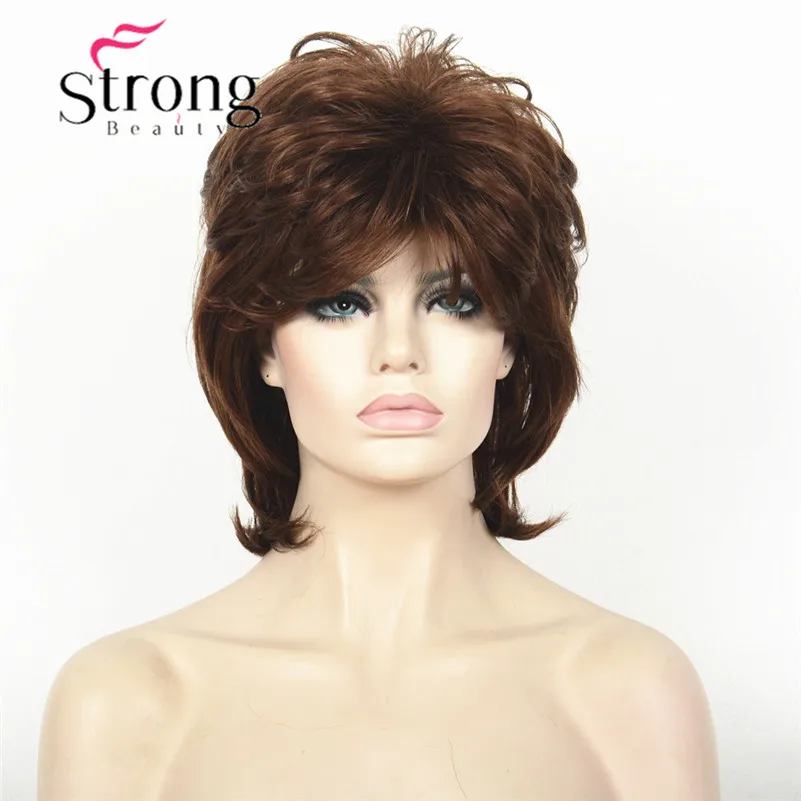 L-1943A #30 Light Auburn short wig (2)