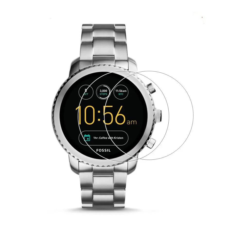 

9H Tempered Glass Screen Protector for Fossil Q Explorist Gen 3 Smart Watch