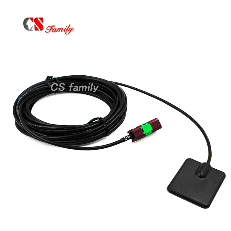 UMTS 2.1 GHz 3g antenna for car,4G LTE Car glue antenna with 5m cable 196.85in Fakra D connector