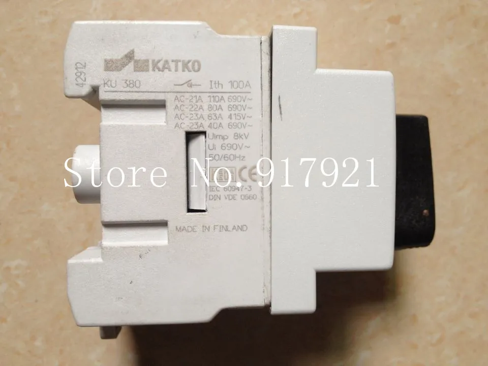 

[ZOB] KATKO KU380 100A 3P100A import / switch load switch / switch / safety switch --2PCS/LOT