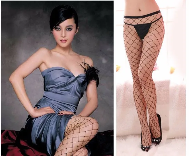 Black sexy women stocking fishnet club tights panty knitting net pantyhose trouser mesh long stockings tights for women girls