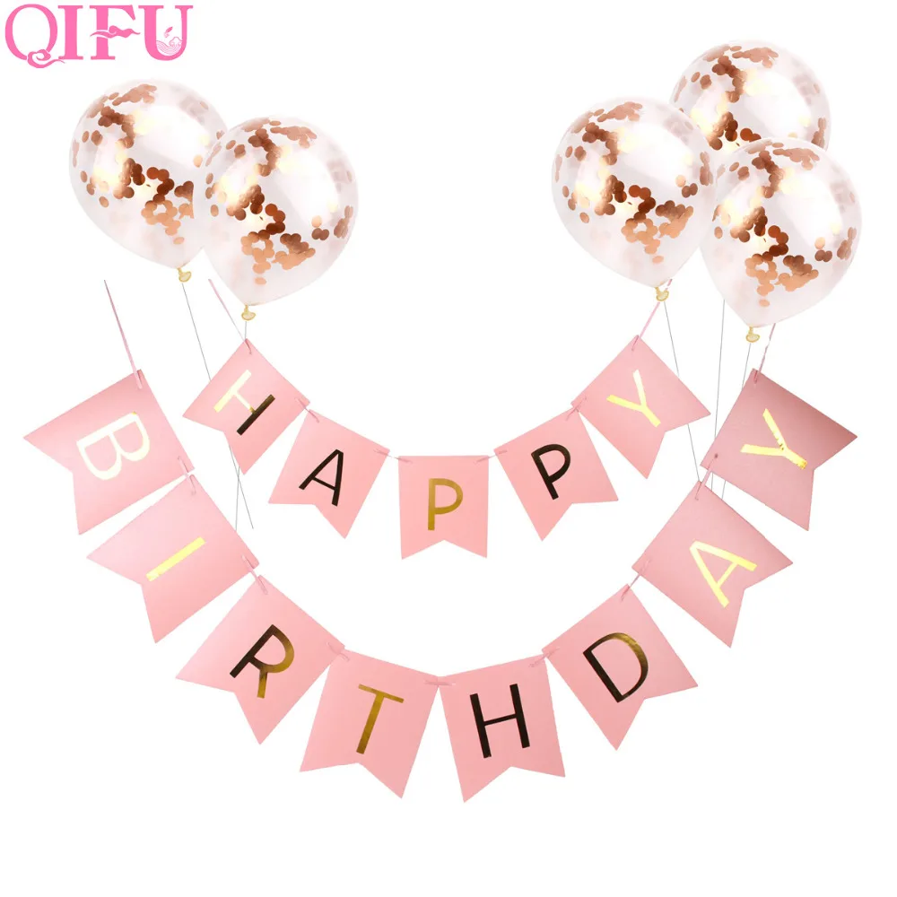 

QIFU Wedding Decoration Accessories Unicorn Party Decoration Baby Shower Girl Boy First 1st Birthday Decoration Party Decoration