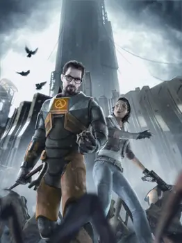 

Half Life 2 HF2 Shot Game Silk Poster Art Bedroom Decoration 0513