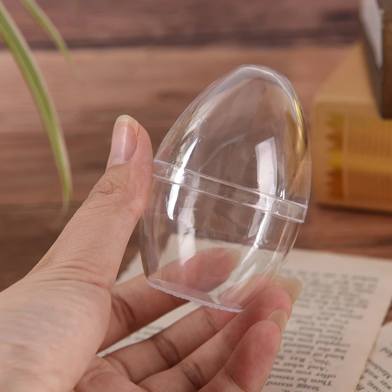 

1PCS Reusable Eggs Shape DIY Bath Bomb Mold Plastic Clear Mould Crafting Home Hotel Decor For Christmas Gift Bath Care Tool