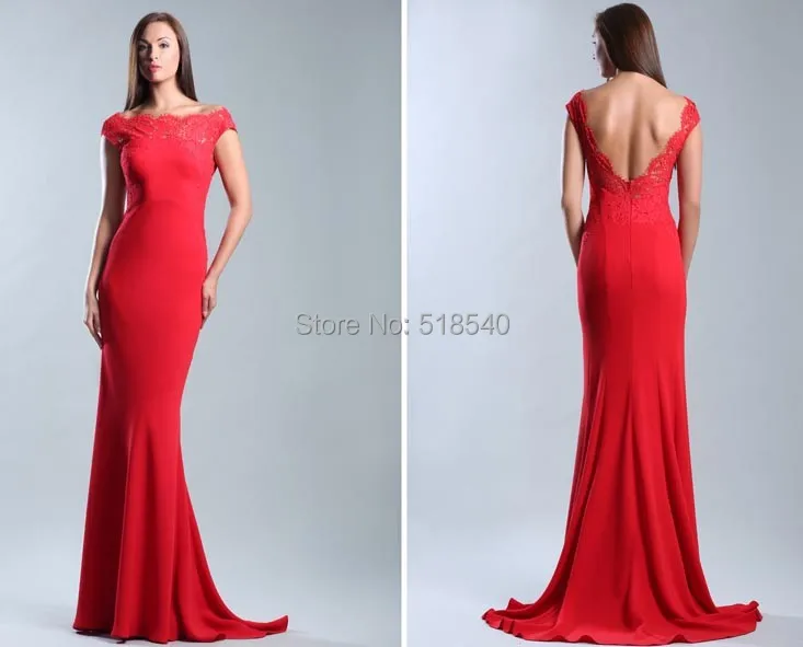 vestidos com decote em barco