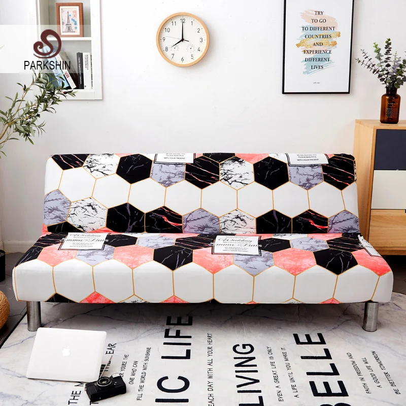 

Parkshin New Soft All-inclusive Folding Sofa Bed Cover Tight Wrap Sofa Towel Couch Cover Without Armrest housse de canap cubre